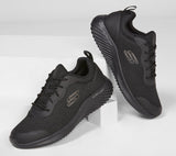 SKECHERS Men's Bounder - Voltis Running/Walking Trainers in Black