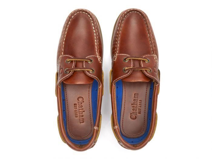 Chatham Women's Deck Lady II G2 Premium Leather Boat Shoes in 3 Colour Options 3 to 9