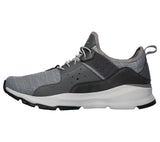 SKECHERS Men's Relven-Arkson Slip On Stretch Laced Sporty Casual Comfort Sneaker in Light Grey