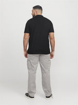 Jack & Jones Short Sleeves Polo Shirt For Men (JCOFUSION PIQUE) in 3 Colours, 4XL-7XL