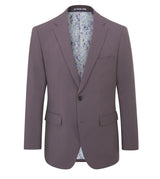 Skopes Tailored Fit Beckett Suit Jacket For Men in Mauve, 36S-62L