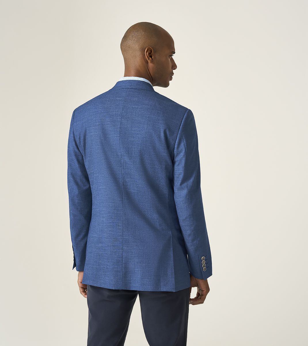 Skopes Jamie Tailored Fit Jacket For Men in Indigo Blue, 36S-62L