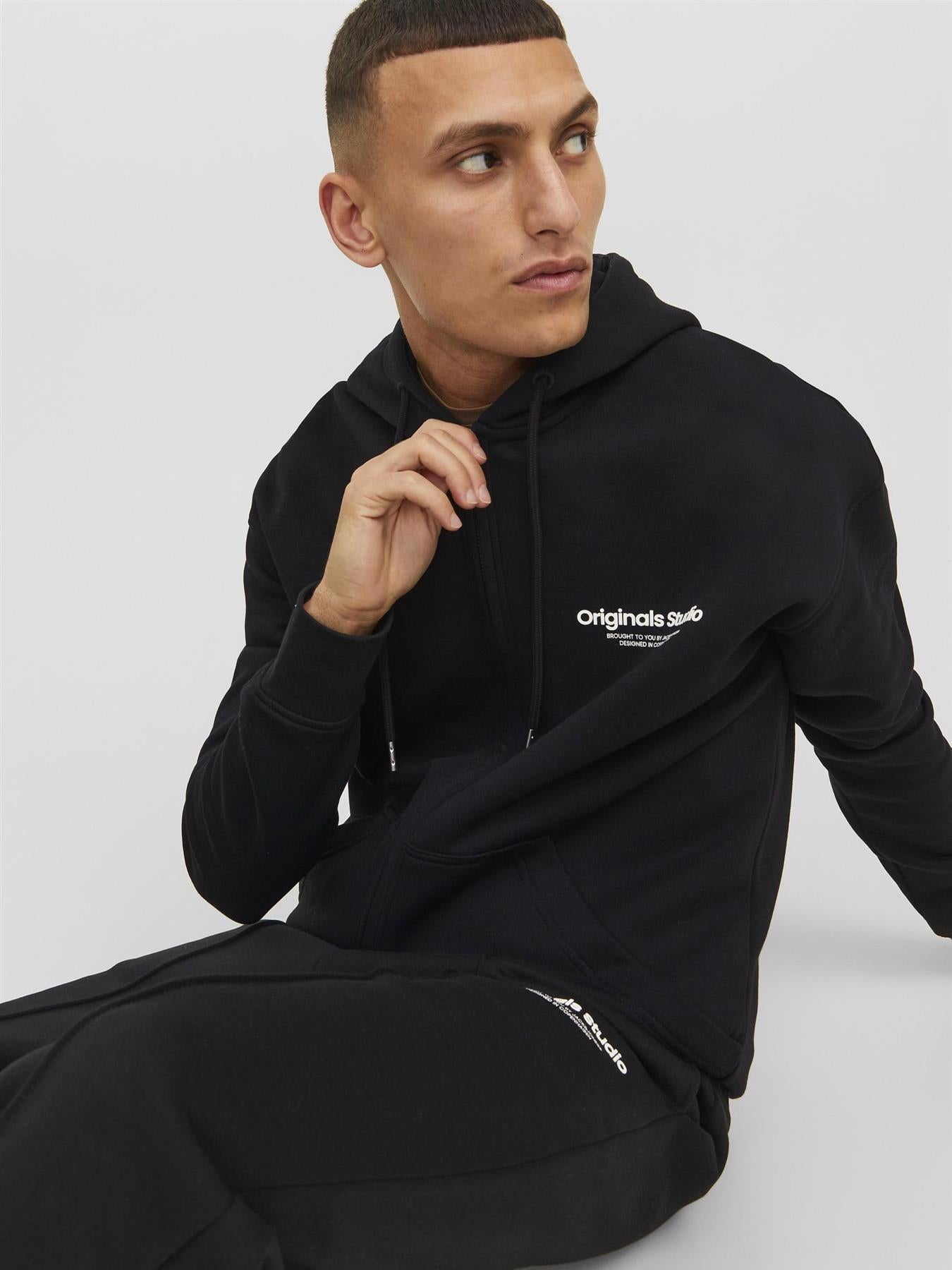 Jack & Jones Sweatshirt Zip Hoodie For Men (JORVESTERBRO) in 2 Colours, L-XL