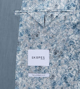 Skopes Beckett Suit Tailored Fit Jacket For Men in Pale Blue, 36S-64L
