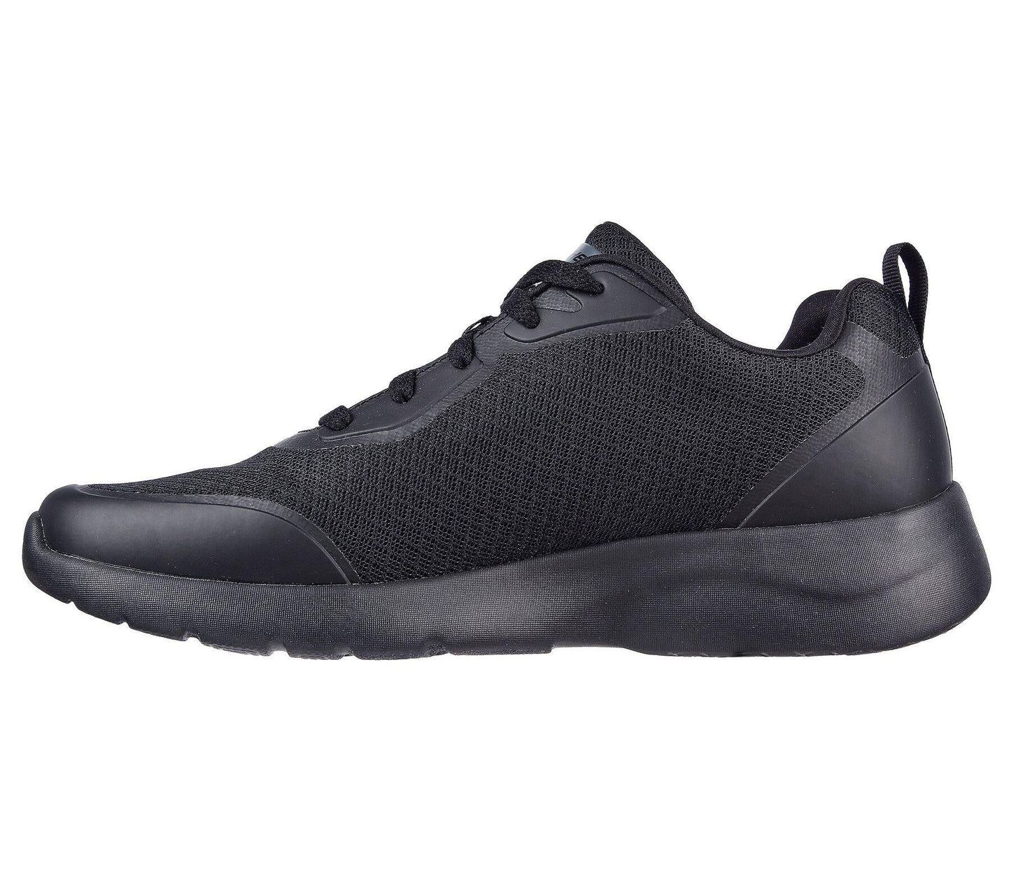 Men's Skechers Dynamight 2.0 Full Pace All Black Trainers Shoes in Black Size 7 - 13