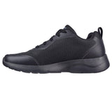 Men's Skechers Dynamight 2.0 Full Pace All Black Trainers Shoes in Black Size 7 - 13