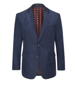 Skopes Hodgkinson Textured Sports Jacket For Mens in Blue, 36S-62L