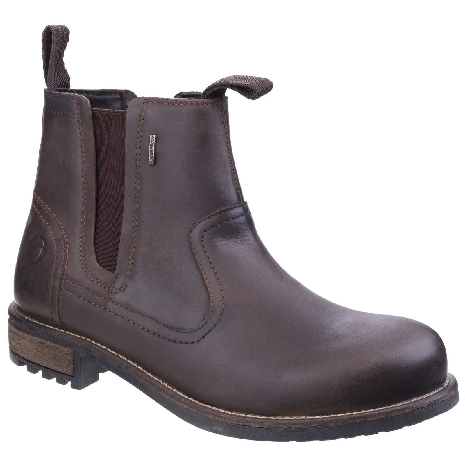 Cotswold Men Boots - Worcester Boot in Brown, 6-12