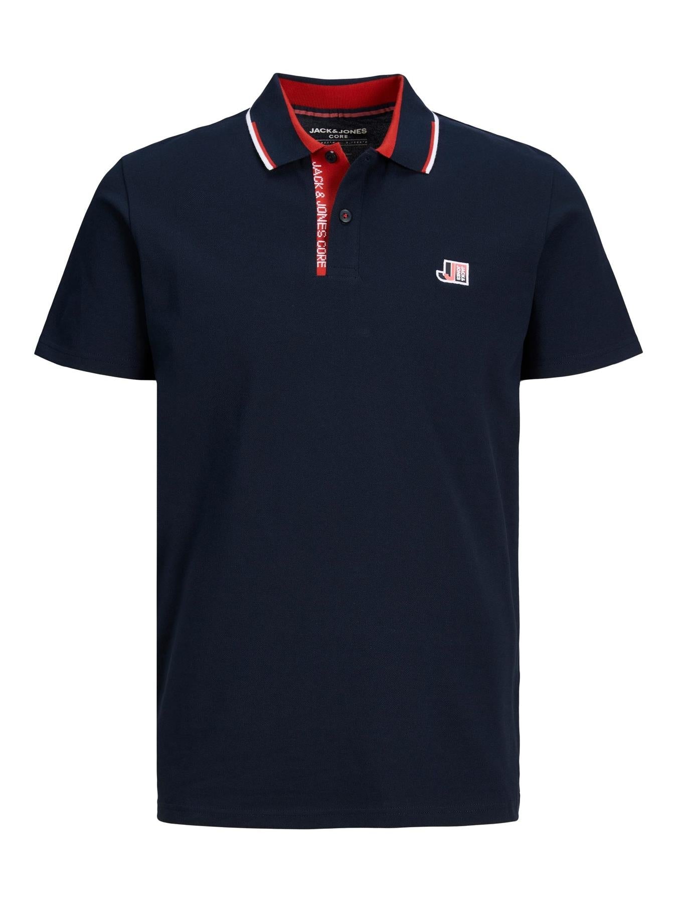 Jack & Jones (12230203) Men's Plus Size JCOLOGAN Polo Shirt in 6 Colour Options 1XL to 6XL