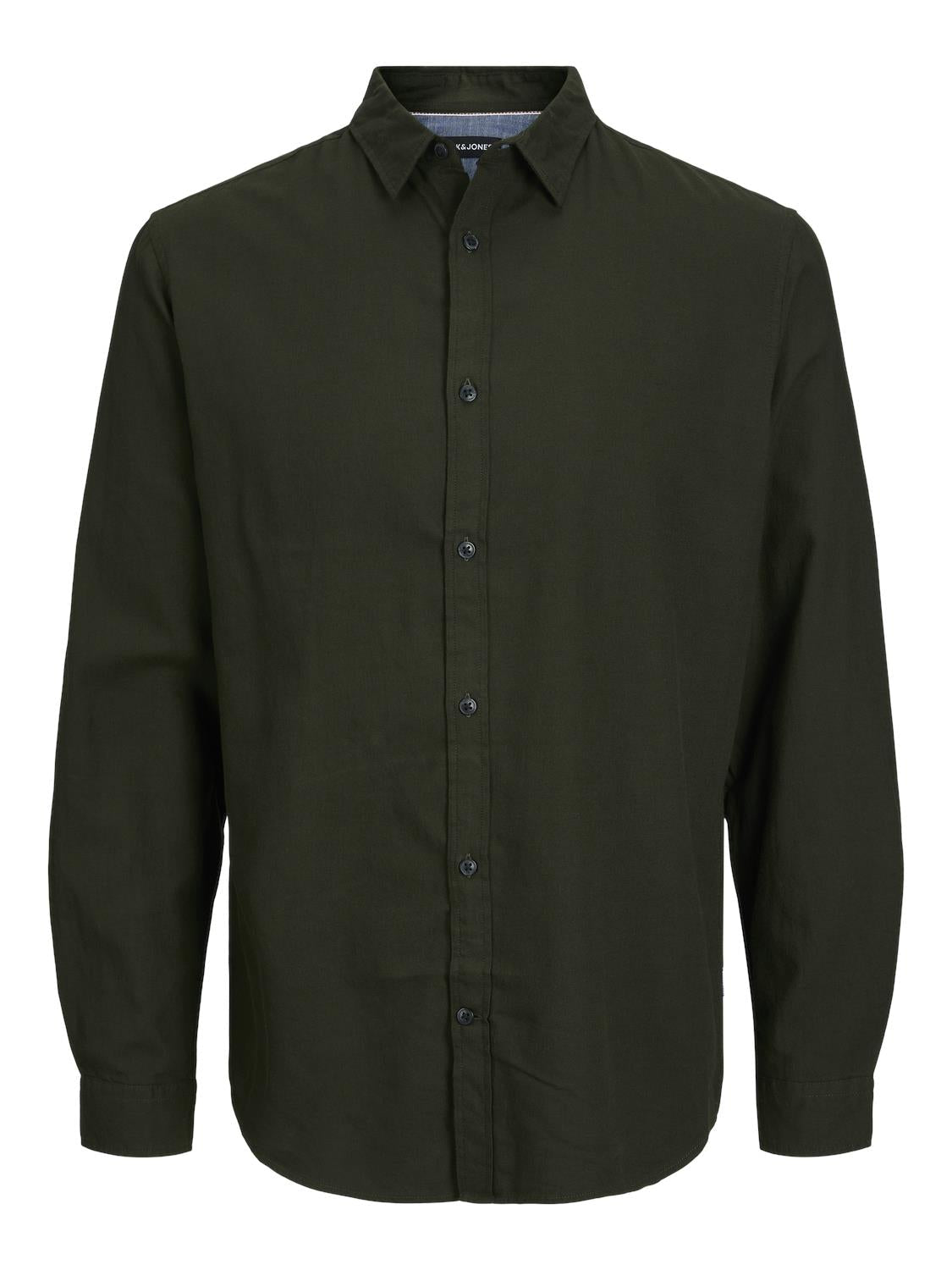 Jack & Jones Twill Checked Shirt With Long Sleeves For Men (JJEGINGHAM) in 5 Colours, L-XL