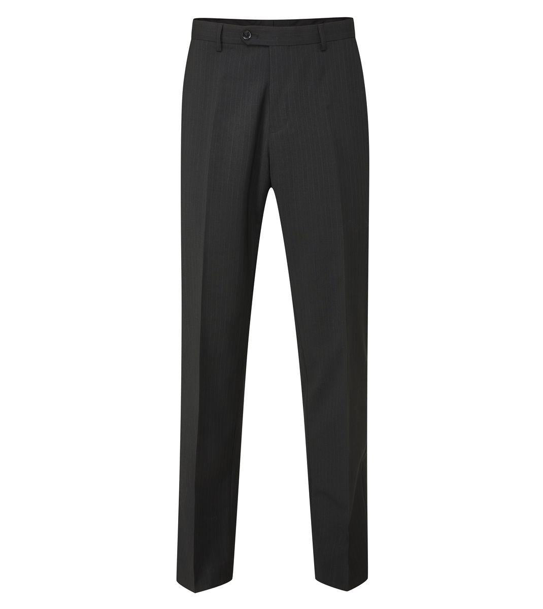 Skopes Darwin Suit Trouser For Men's in Black Stripe, 28W to 66W