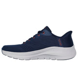 Skechers Slip On Shoe For Men Arch Fit 2.0 Lestur Slip-Ins in Navy/Red, 5.5-15