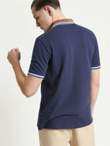 Ben Sherman House Collar Polo Shirt For Men in Dark Navy, 2XL-5XL