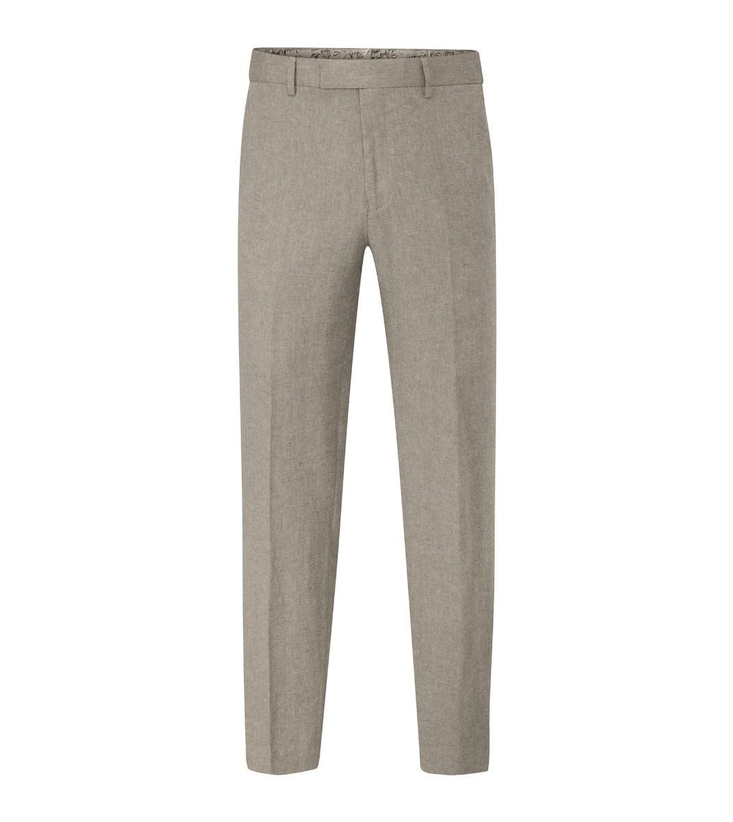 Skopes Calvados Suit Tapered Fit Trouser For Men in Stone Beige, 30W-42W