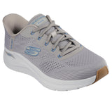 Skechers Slip On Shoe For Men Arch Fit 2.0 Lestur Slip-Ins in Taupe/Blue, 5.5-15
