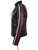 KPTW Men's Racing Biker Jacket - Black