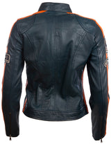 QOOC Women's Racing Biker - Navy Blue