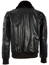 YBOB Men's Air Force Jacket - Black