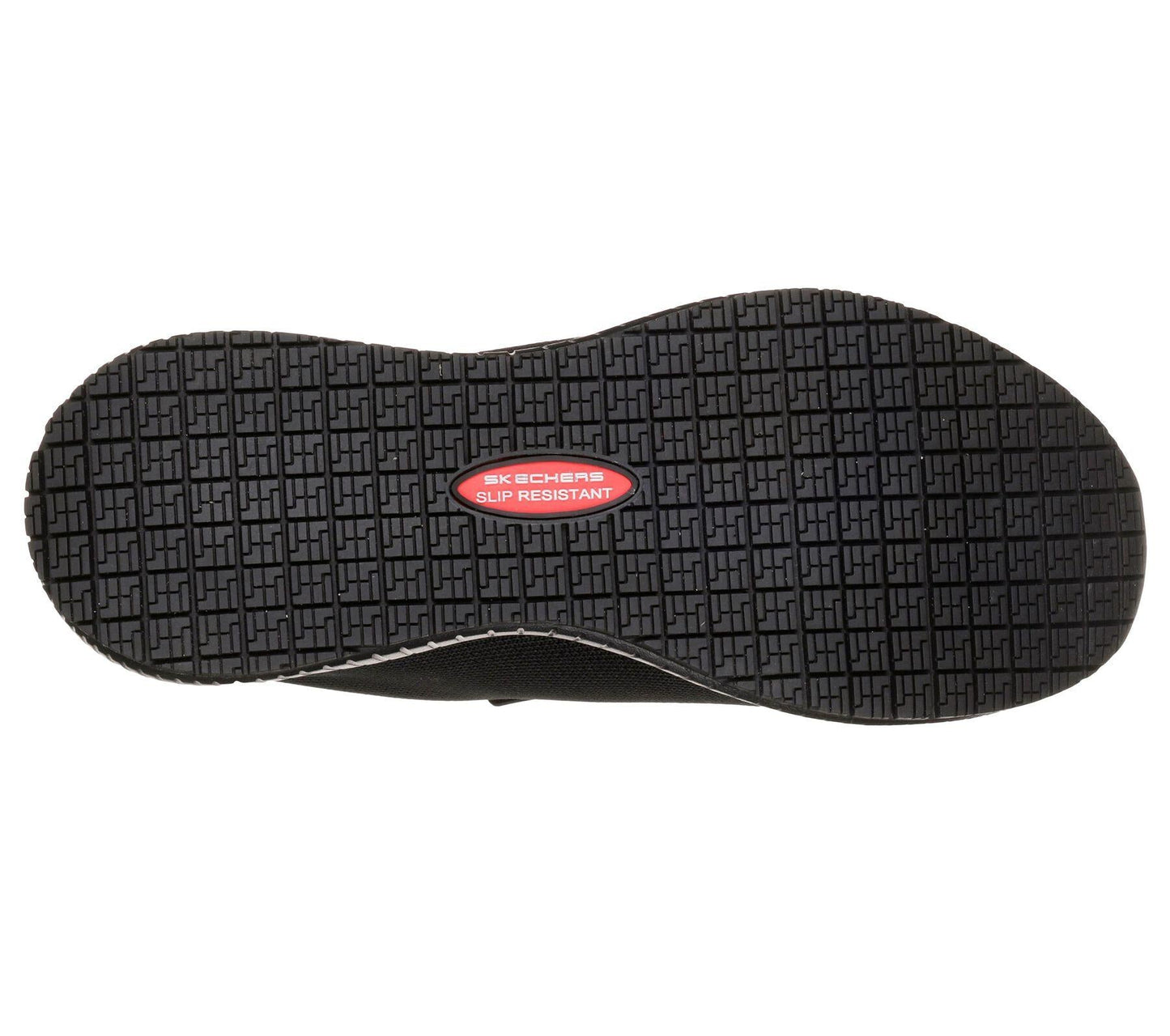 Skechers (77222EC) Ladies Squad SR Trainer in Black Size UK 2 to 8