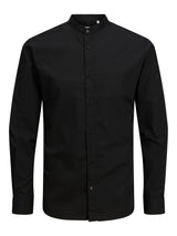 Jack & Jones Plus (12245367) Grandad Long Sleeve Plain Shirt in 3 Colour Options 1XL to 6XL