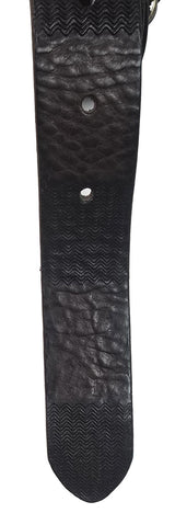 Wrangler Men Leather Belt With Self Pattern in Brown Size XS - XXL