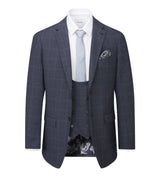 Skopes Slim Fit Suit Jacket Anello  in Blue 38 to 48