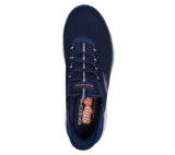 Skechers Slip On Sneaker Shoe For Men Summits High Range Mesh Slip-Ins in Navy, 5.5-14