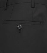 Skopes Farnham Suit Tailored Fit Trousers For Men in Black, 30W to 58W