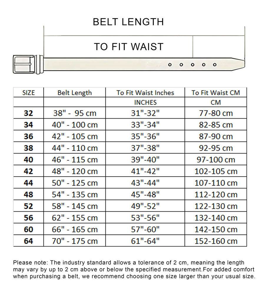 DUKE LONDON SQUARE BUCKLE PLAIN BELT (KS9045) 3CM WIDE IN WAIST SIZE 42 TO 64