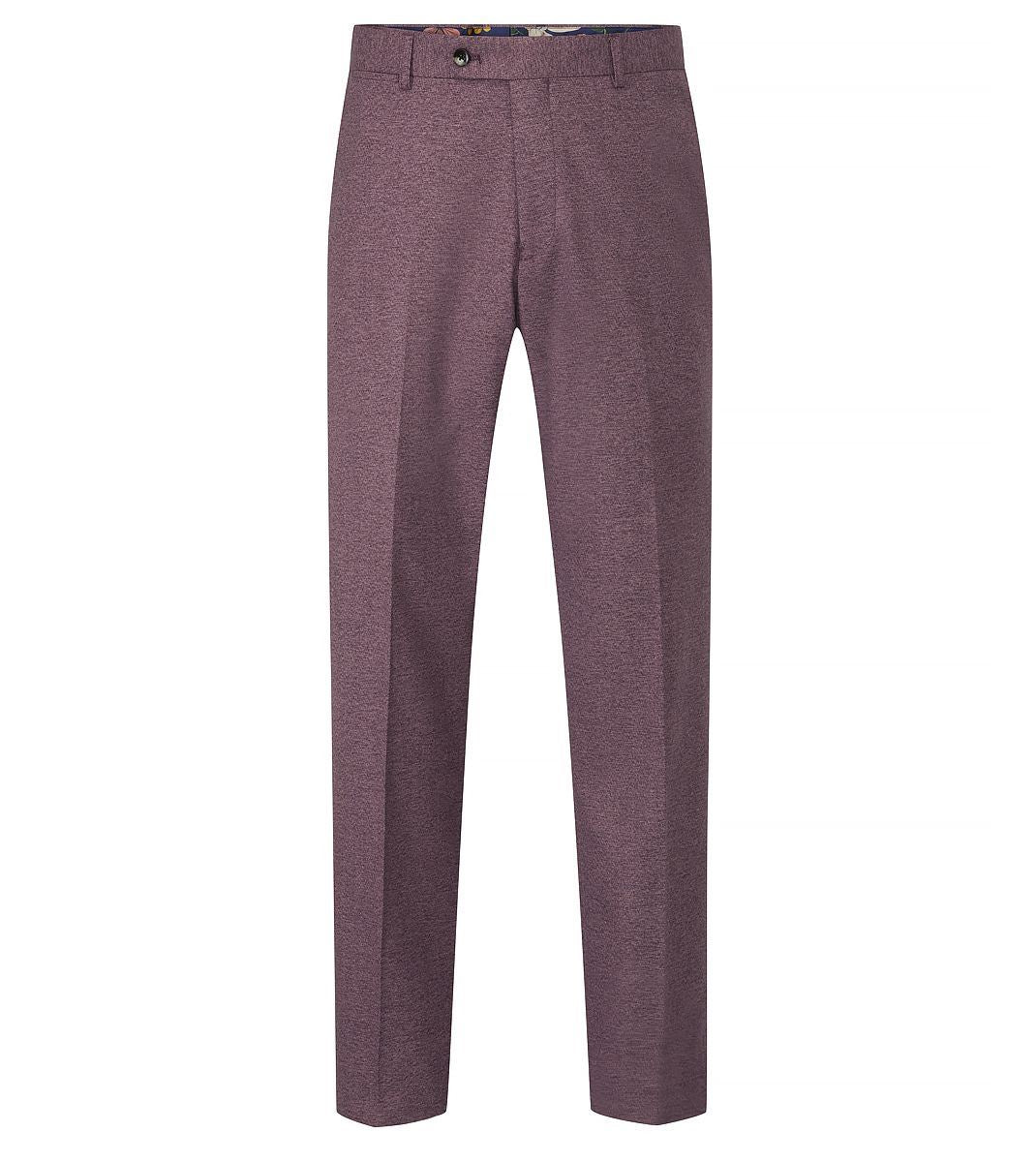 Skopes Jodrell Suit Tailored Fit Trouser For Men ins Berry, 28W-58W