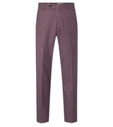 Skopes Jodrell Suit Tailored Fit Trouser For Men ins Berry, 28W-58W