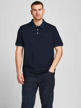 Jack & Jones (12143859) Men's Plus Size JJEPAULOS Polo Shirt in 6 Colours 2XL to 6XL