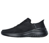 Skechers Slip On Sneaker Shoe For Men Bounder 2.0 Emerged Slip-Ins in Black/Black, 5.5-13