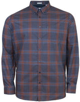 Ben Sherman Big Size Multicolour Check Long Sleeve Shirt For Men Size 2XL-5XL, 2 Options