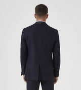 Skopes Newman Suit Jacket For Men's in Navy Shadow Check, 34S to 58L