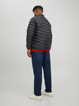 Jack & Jones Men's Plus Size Long Sleeves Jacket in Black, 3XL to 5XL