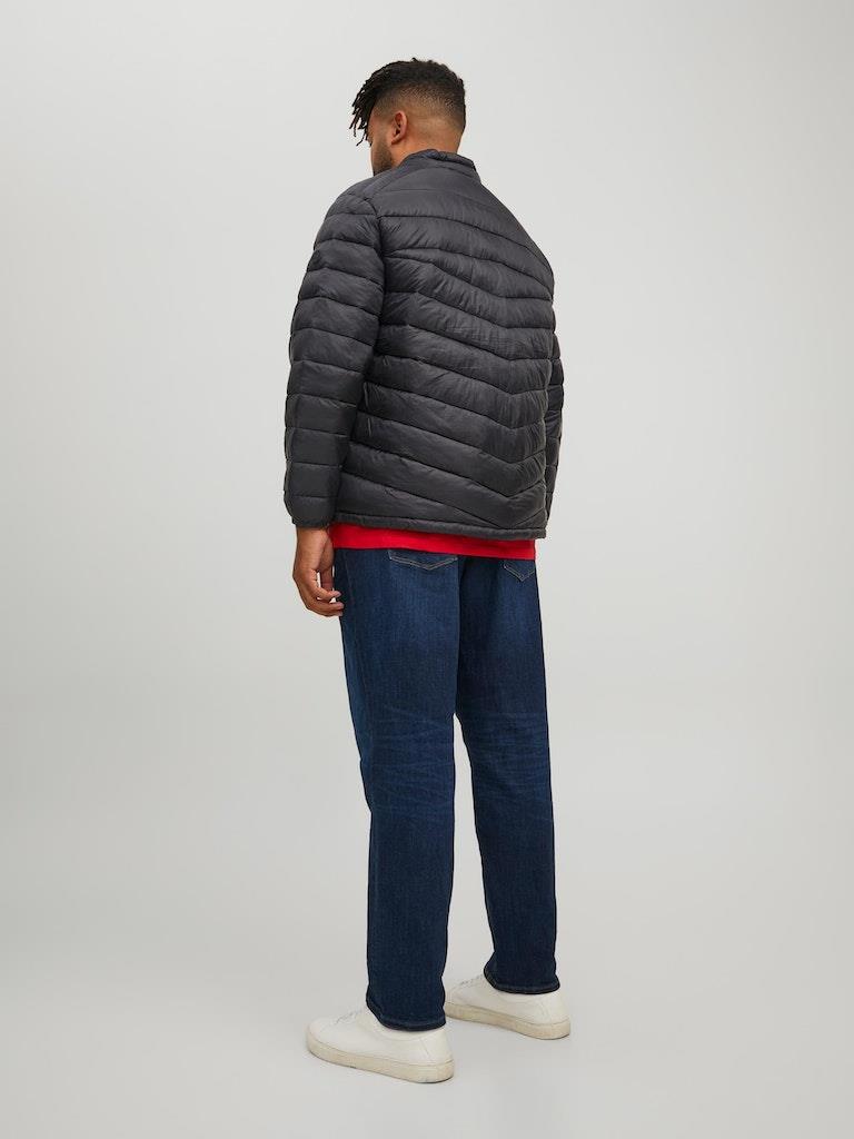 Jack & Jones Men's Plus Size Long Sleeves Jacket in Black, 3XL to 5XL