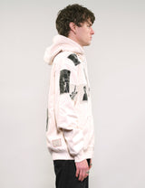 ST Multipatch Zip Hoodie in Ecru