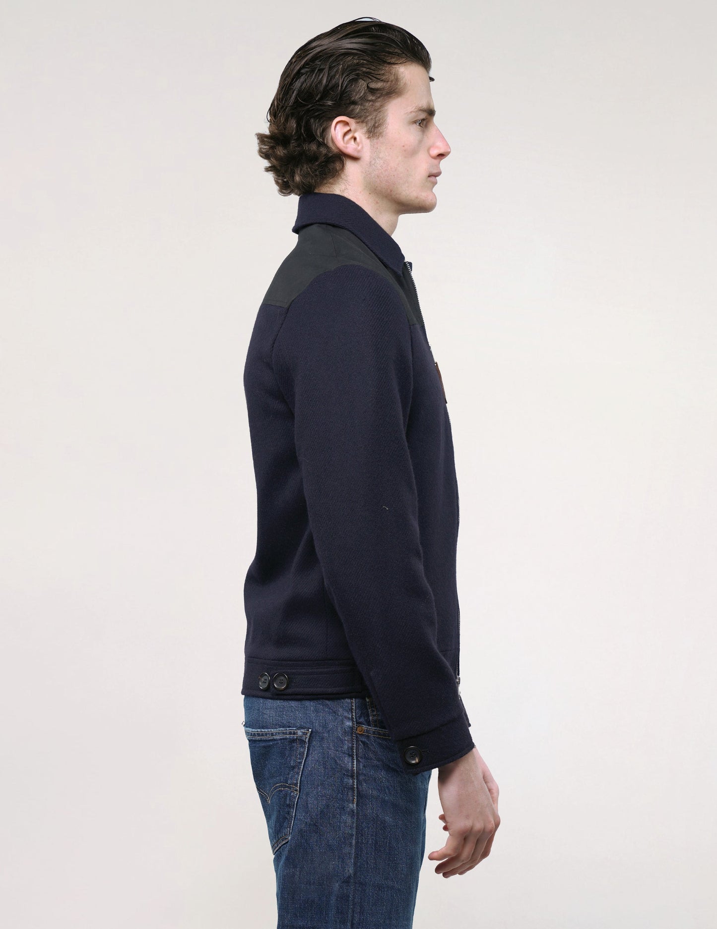 Oliver Spencer Lightweight Jacket in Navy