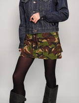 Jungle Camo Mini Skirt