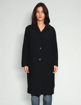 Party Back Coat - Gold Sequin - Black