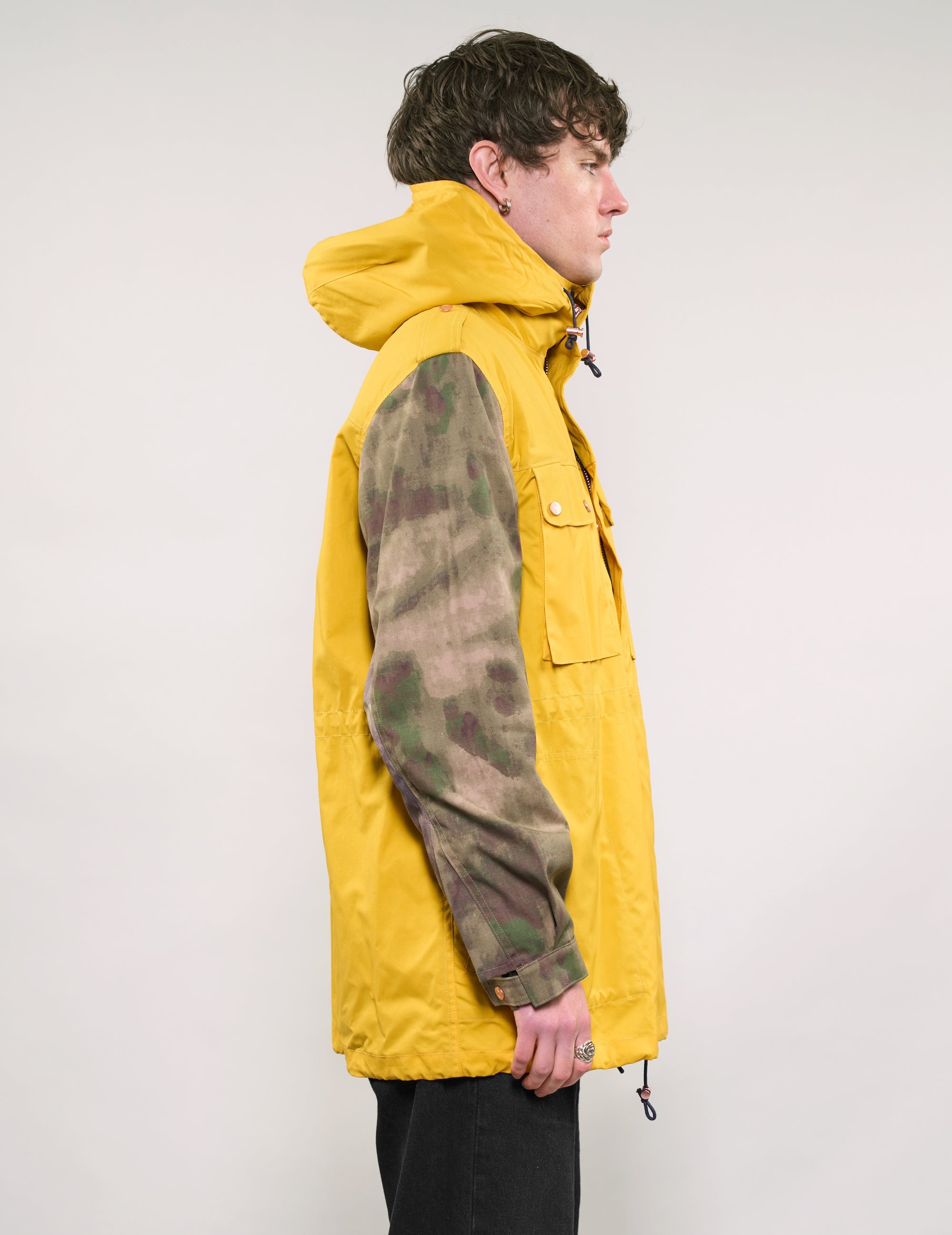 IMMORTAL Desert Parka in Yellow & Camo