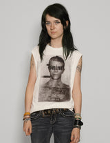 'Saint' Vest in Ecru