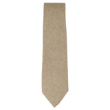 Camel Beige Oak Tweed Tie Hankie Hankerchief 2"