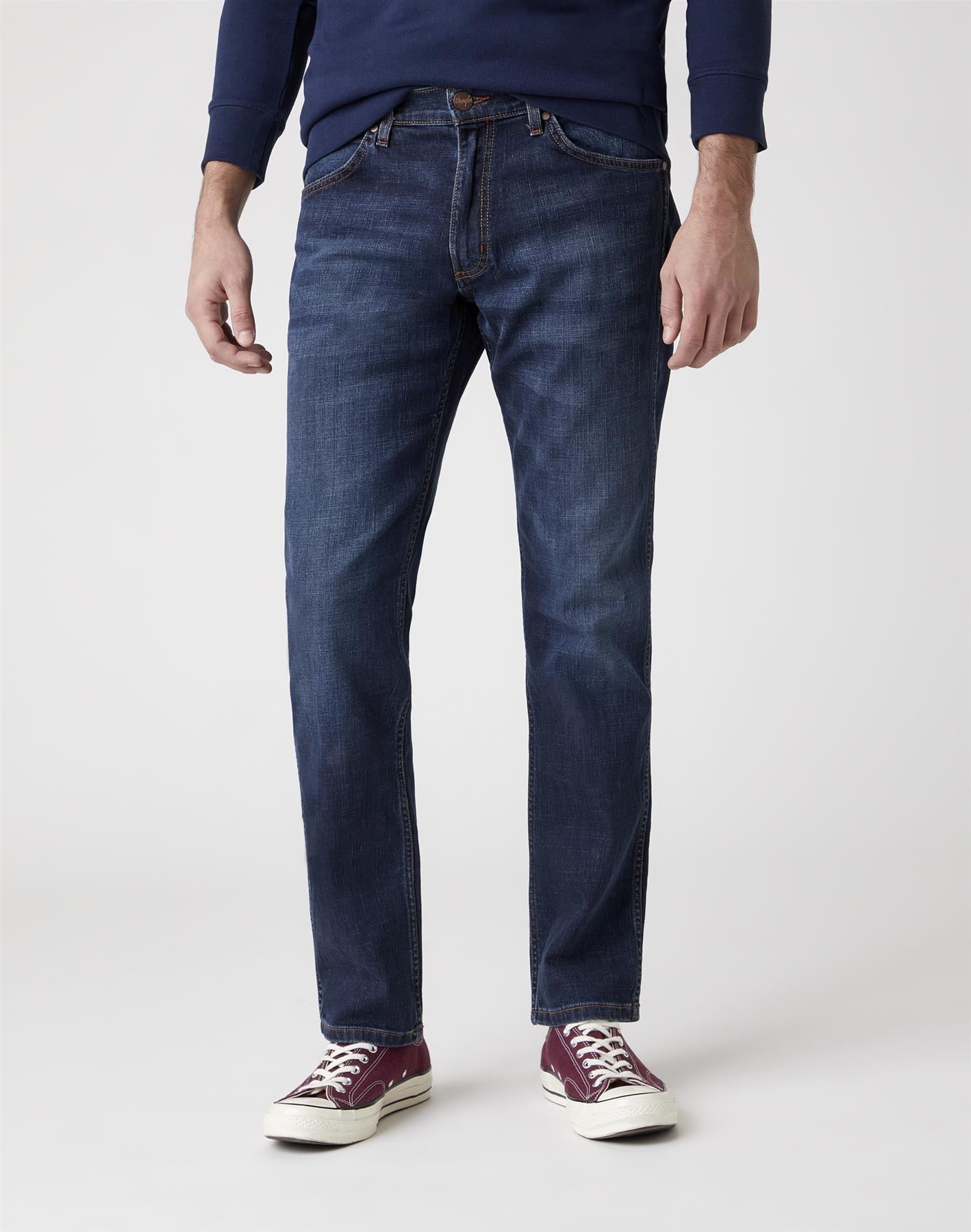 Wrangler Men's Greensboro Regular Straight El Camino Jeans Waist 32-46