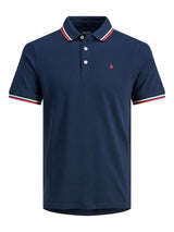 Jack & Jones (12143859) Men's Plus Size JJEPAULOS Polo Shirt in 6 Colours 2XL to 6XL