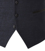 Skopes Men's Elbridge Dinner Waist Coat in Blue 34 to 62 Regular
