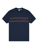 Ben Sherman Original Mens Stripe Logo Tee  in 2XL-5XL