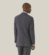 Skopes Jacob Suit Tailored Fit Jacket For Men in Grey Check, 36S to 62L