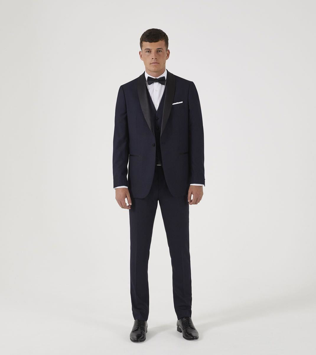 Skopes Men's Newman Dinner Trouser in Navy Waist 34 to 62, Insideleg 29,31,33